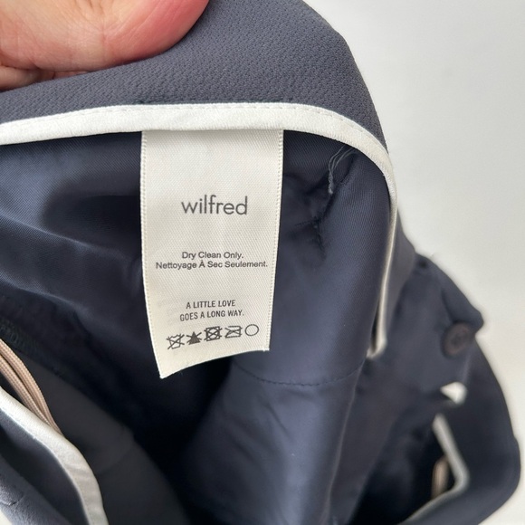 Aritzia Wilfred Chambery navy blue pant - Picture 11 of 12